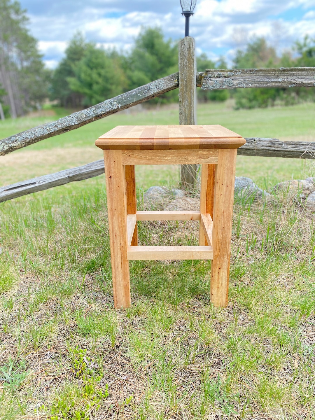 Handmade Maple End Table Etsy