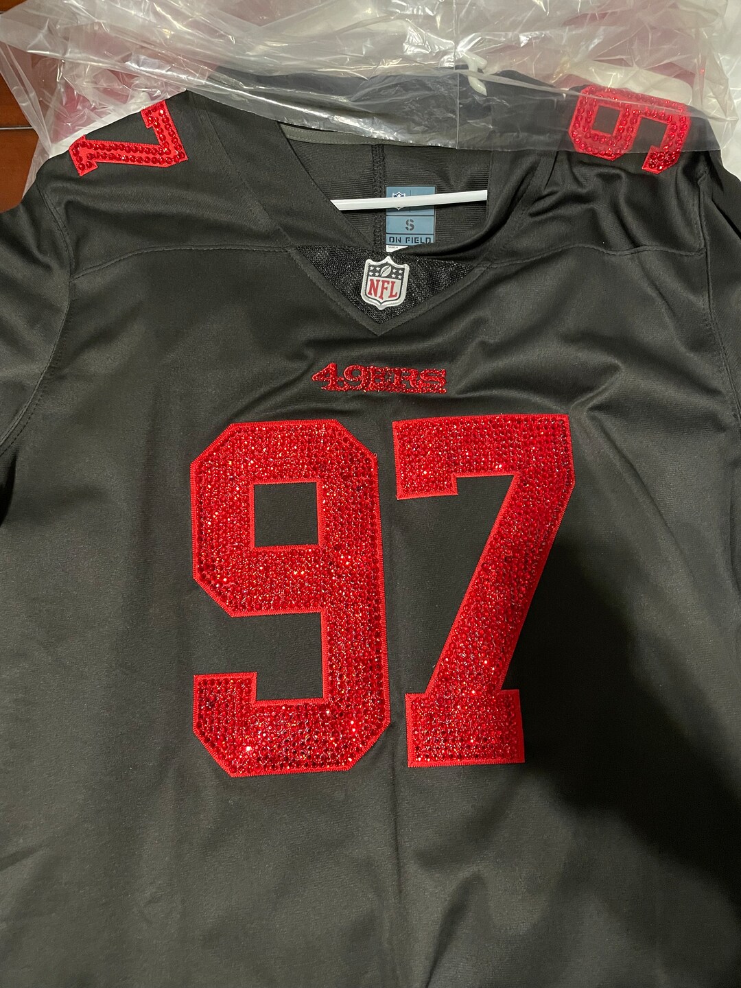 Niners Bling Jersey - Etsy