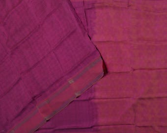 Vintage Pink Sarees 100% Pure Silk Woven Indian Sari 6YD Craft Fabric