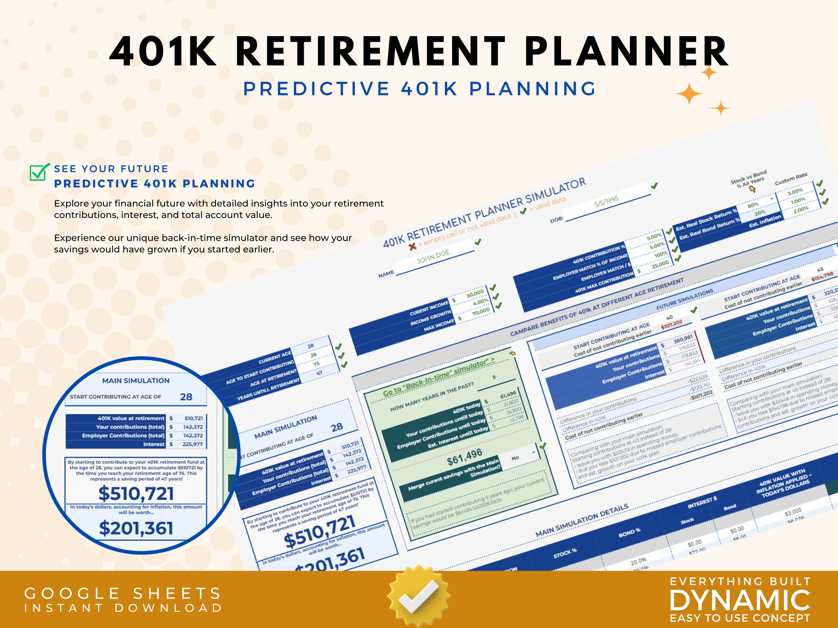 Retirement Savings Tracker