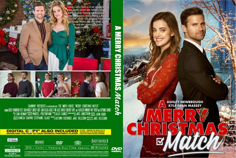 A Merry Christmas Match DVD Etsy