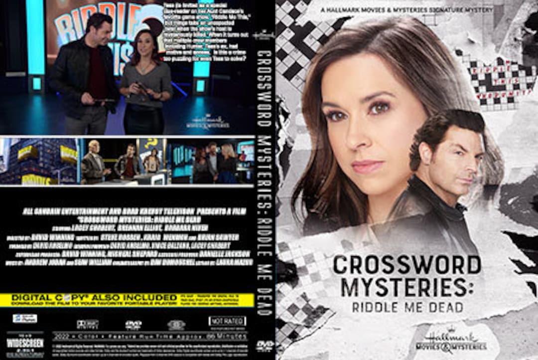 Crossword Mysteries: Riddle Me Dead DVD Etsy Crossword Mysteries: Riddle Me Dead DVD Etsy