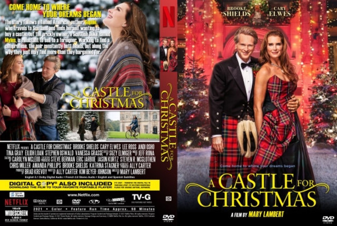 A Castle for Christmas 2021 DVD Etsy
