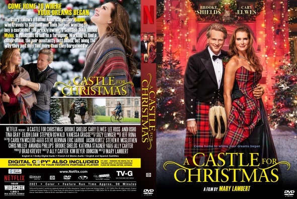 A Castle for Christmas 2021 DVD 