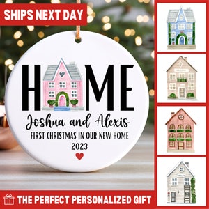 Our First Home Ornament, First Christmas In New Home Ornament, Housewarming Gift First Home, Housewarming Gifts New Home, First Home Gift