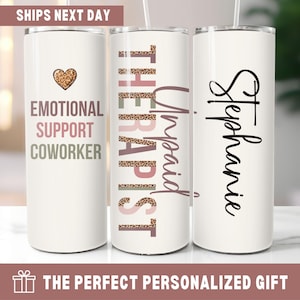 Coworker Tumbler Cup, Coworker Gift Funny, Work Bestie Gift, Coworker Appreciation Gift, Colleague Thank You Gift Boss Lady Gift Work Friend