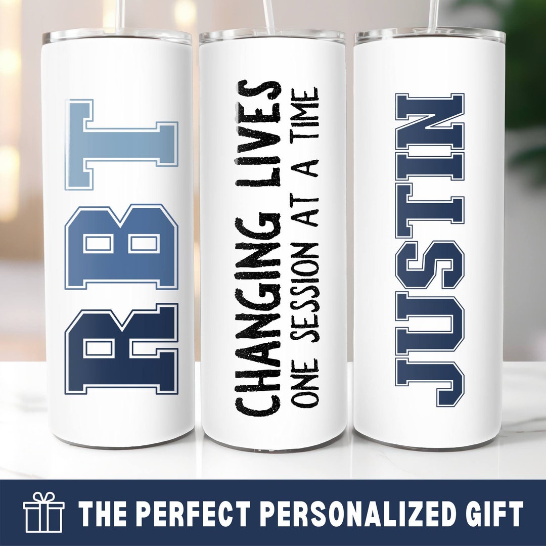 RBT Personalized Gift, Custom RBT Tumbler Gift for Registered Behavior ...