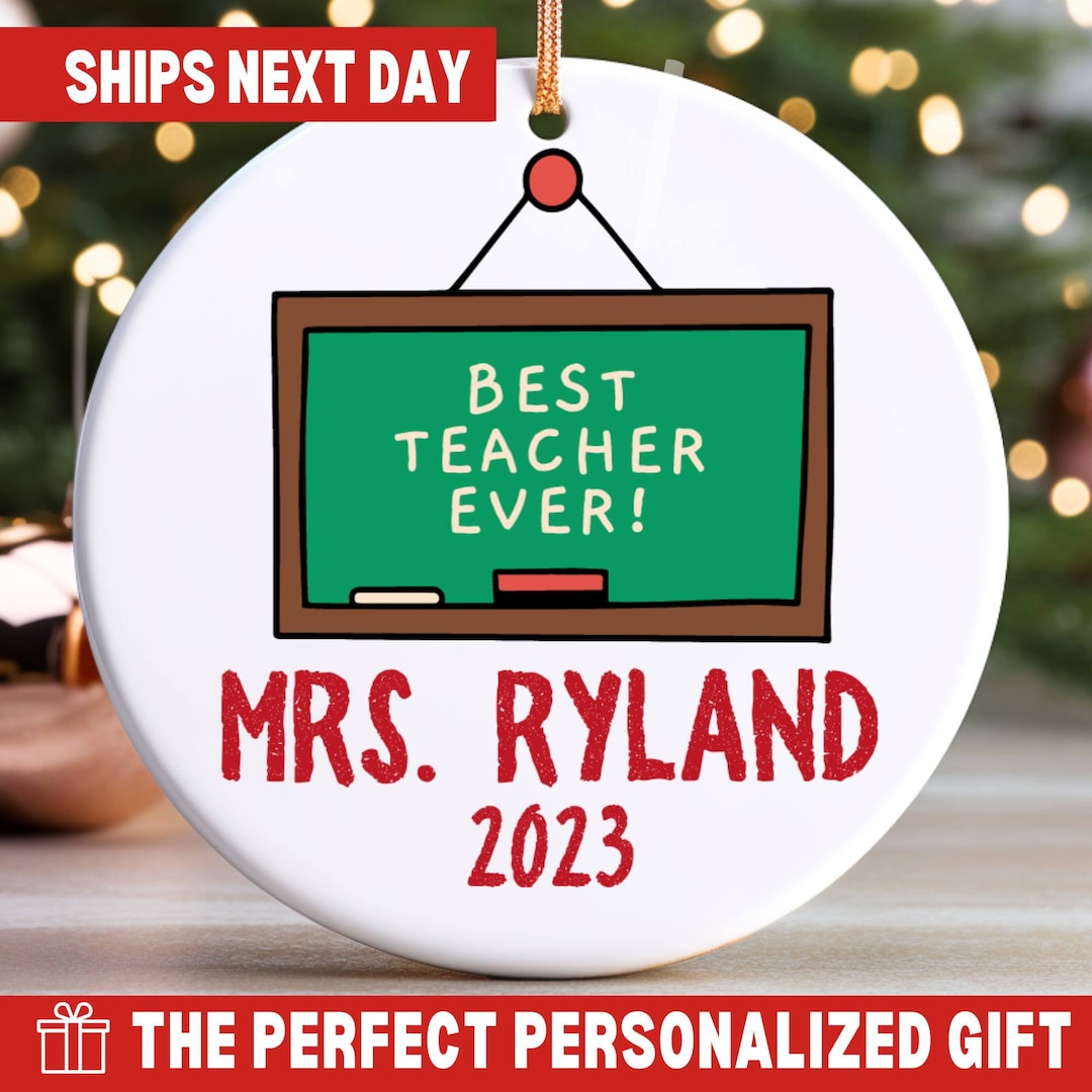 Teacher Ornament, Teacher Gifts Bulk Daycare Teacher Gifts Teacher
