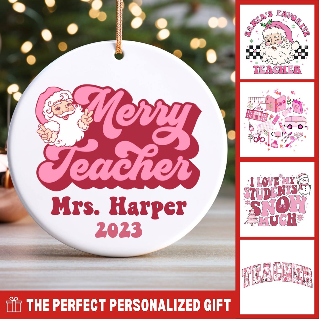 Teacher Ornament, Teacher Gifts Bulk Daycare Teacher Gifts Teacher