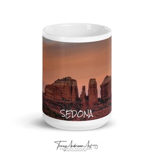 Sedona Coffee Mug: Red Rock Desert Landscape, Arizona Souvenir