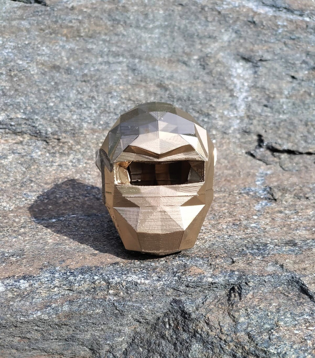 Gold Head Gorilla Tag VR Etsy