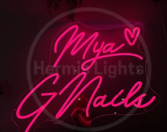 Letrero de neón LED personalizado: decoración personalizada para bodas, bares o habitaciones