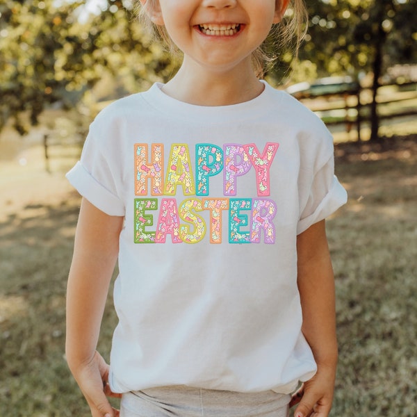 Frohe Ostern Kids Shirt, Niedliches Ostern Shirt Kinder, Geschenk Ostern, Osterhase Shirt, Ostereier, Erste Ostern Geschenk Unisex