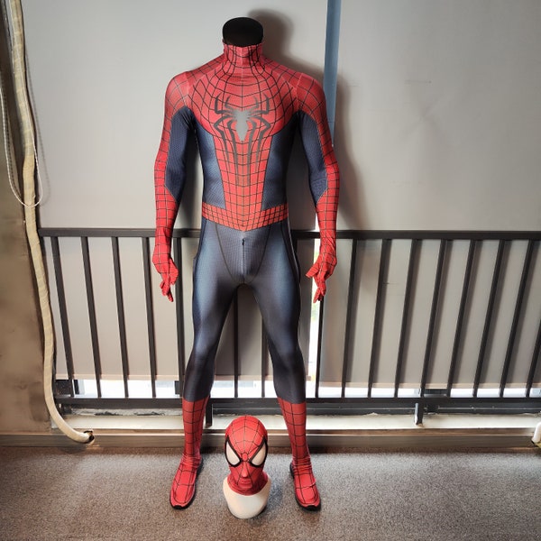 The Amazing Spider-Man Bodysuit Costume Cosplay Suit for Adult Kids