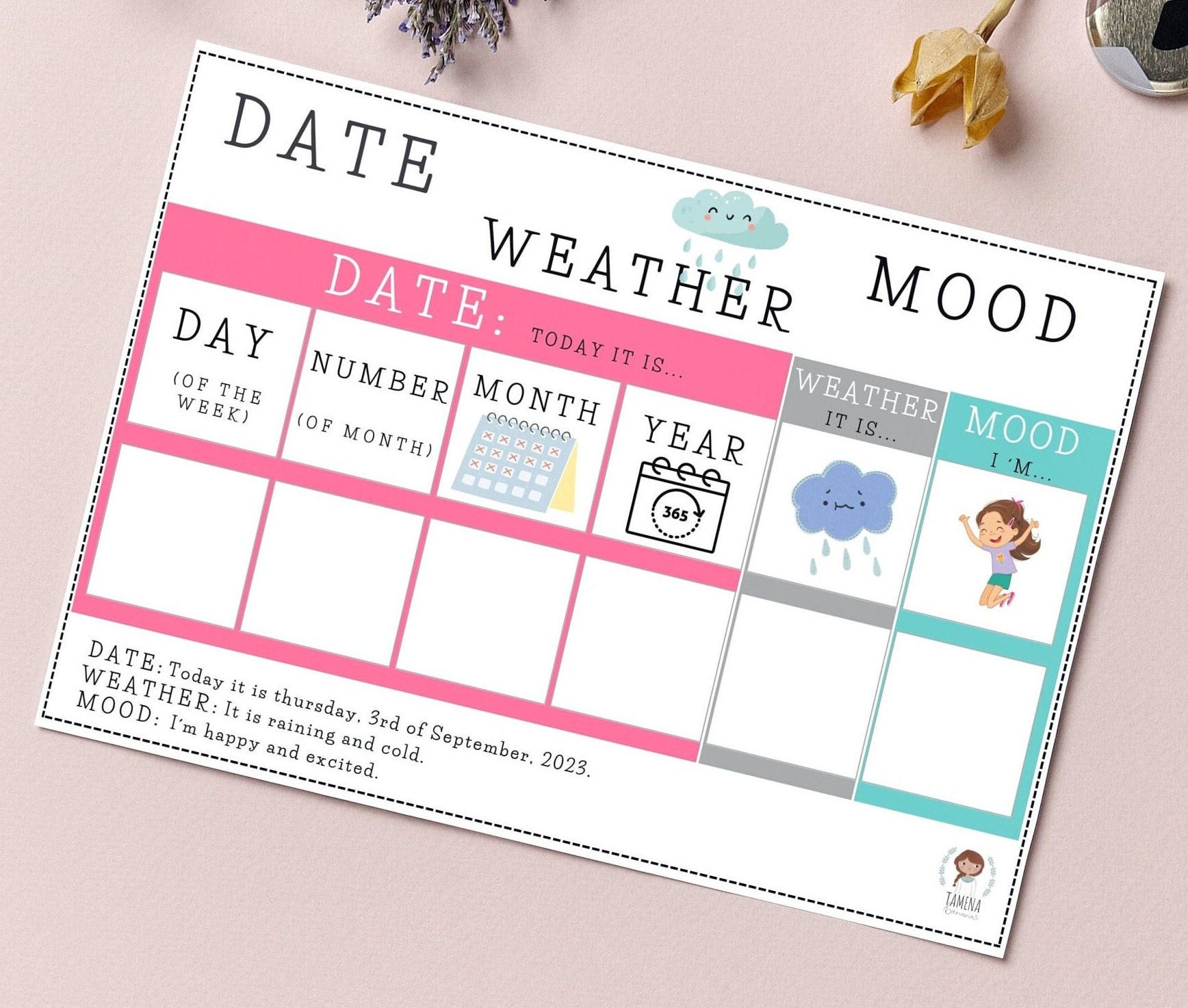 Calendar Months and Icons Stickers Sheet – Country Croppers