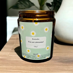 You are awesome scented soy candle, Well done gift, You got this, You&#39;re the best, You&#39;re amazing, Gifts for friend, Congratulations gift