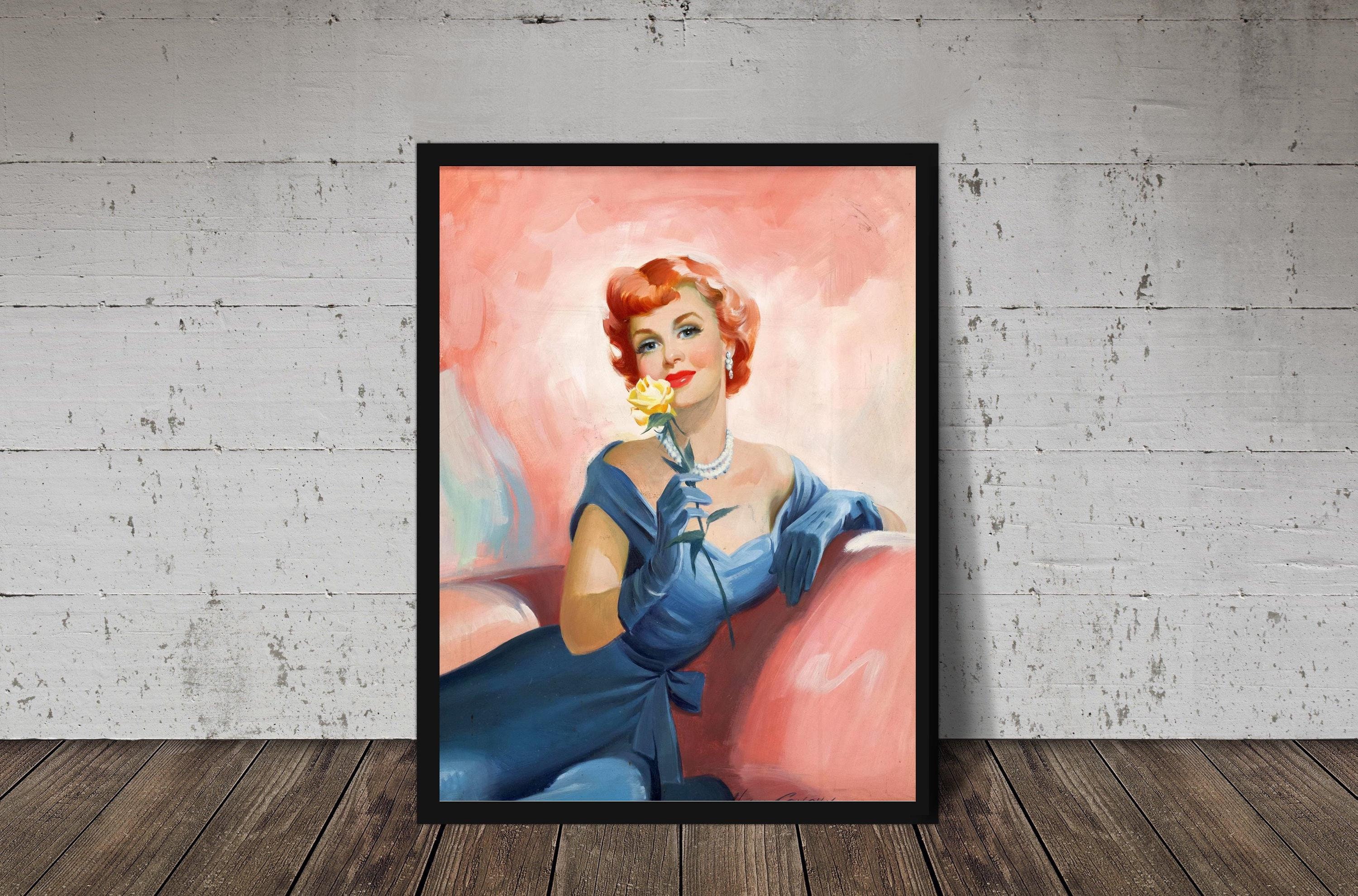 Set of 13 Howard Connolly Pin up Posters Vintage American Pin up Posters High Resolution Digital