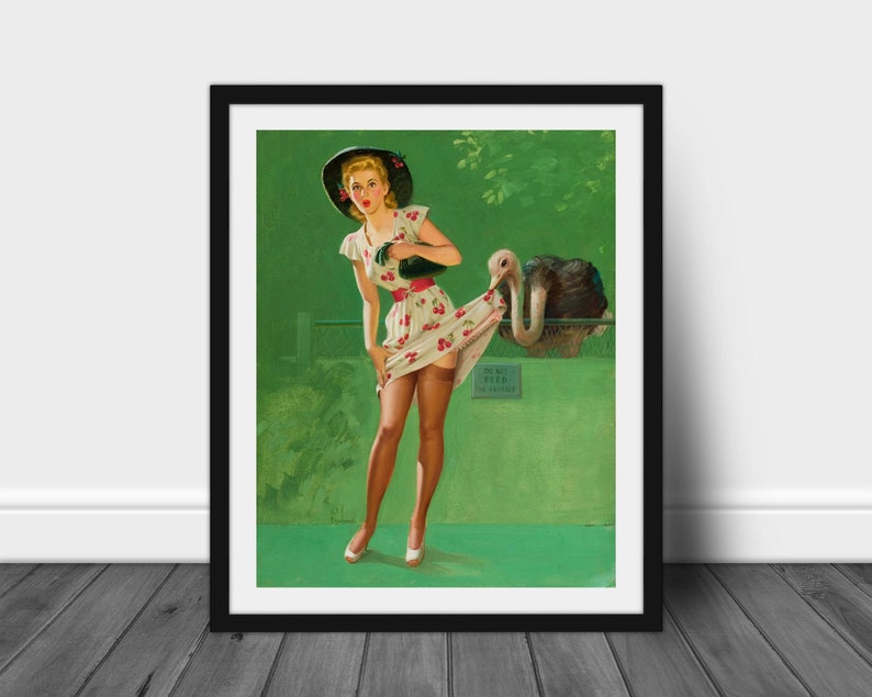 Set of 42 Art Frahm Pin up Posters Vintage American Pin up Posters High Resolution Digital