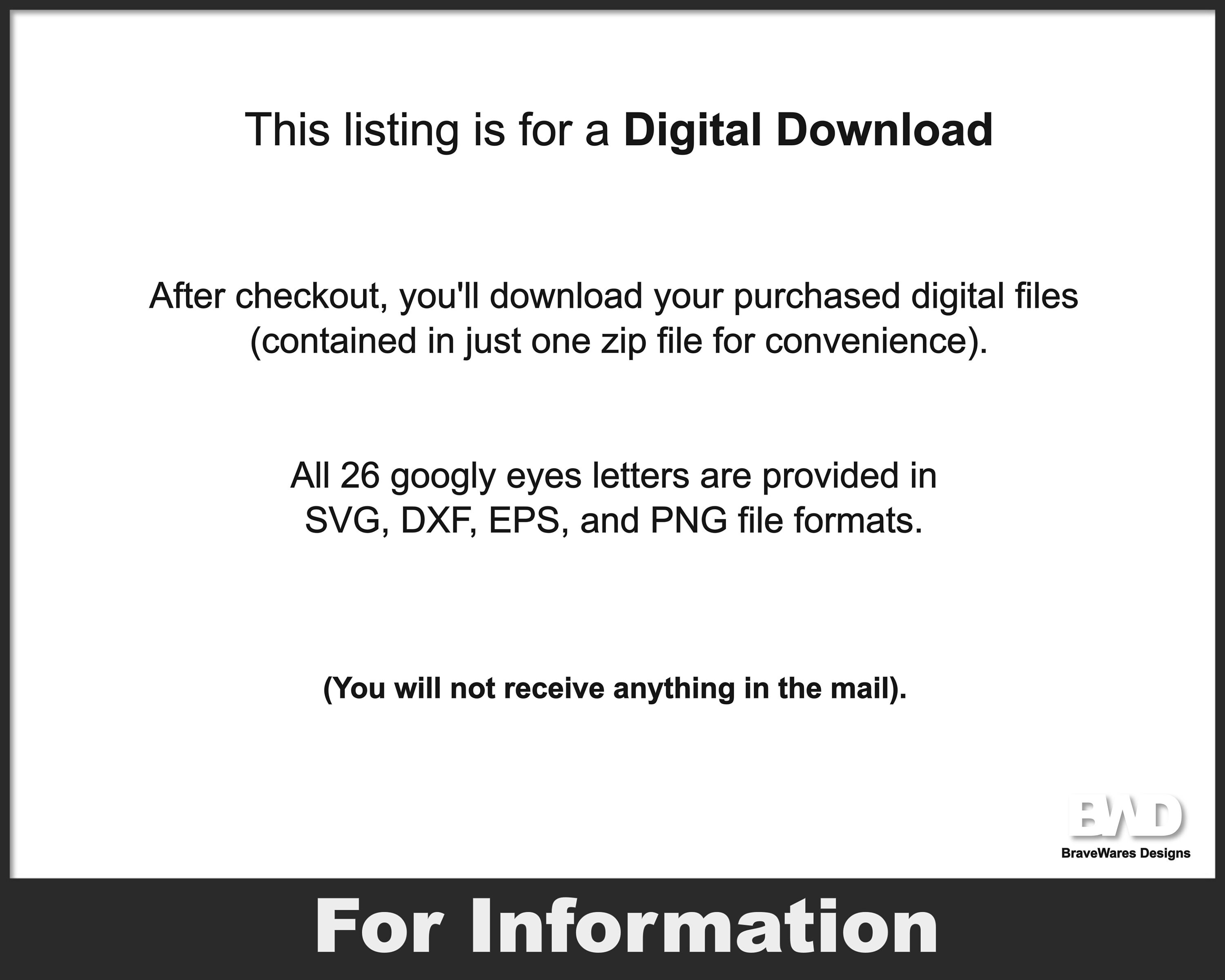 Googly Eyes Font SVG DXF PNG Googly Eyes Clip Art Googly Etsy Hong Kong