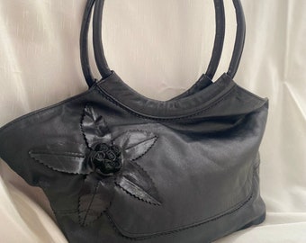 Y2K leather bag