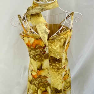 Vestido vintage floral Y2K