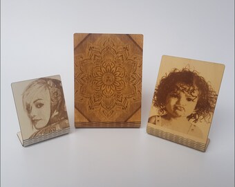 Curved Photo Frame Template: Laser Cut Files (SVG, AI, DXF)