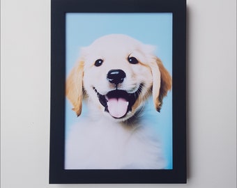 A5 Wooden Frame Picture Template: Laser Cut File (Digital Download)