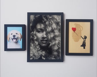 Laser Cut Photo Frame Template: A4, A5, A6 SVG DXF AI (Digital Download)