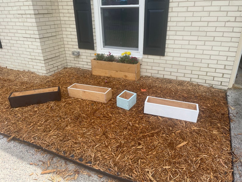 Custom Planter Box Etsy