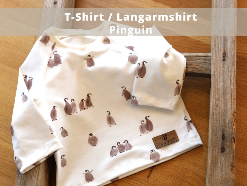 T-Shirt / Langarmshirt Pinguine Bild 1