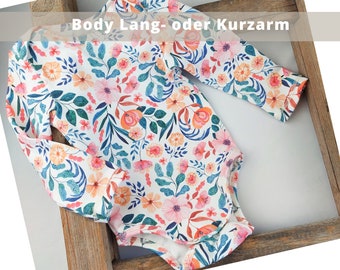 Body Lang- oder Kurzarm | Babybody