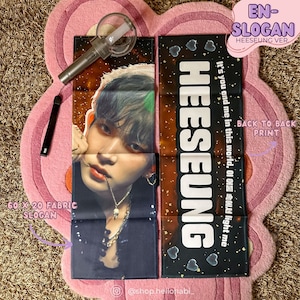 Slogan d&#39;encouragement Heeseung BITE ME