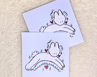 Dream Bunny art print