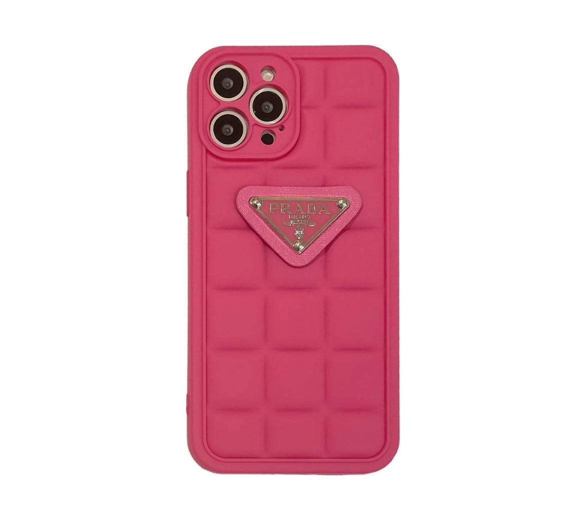 Gucci GG Ghost Monogram iPhone 7 Case Pink Cloth ref.624850 - Joli Closet
