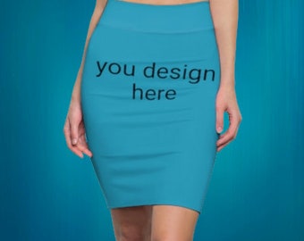 Women's Pencil Skirt ,Skirt Pattern ,Graphic Skirt,Mini Skirt,Maxi Skirt,Customizable Skirt..