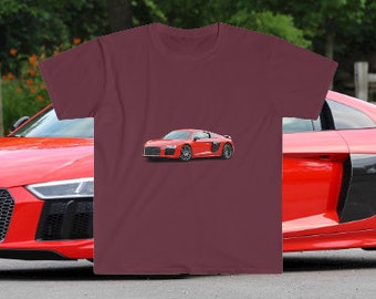 Camiseta Softstyle unisex, camiseta con estampado Audi personalizable - ¡Refleja tu estilo!