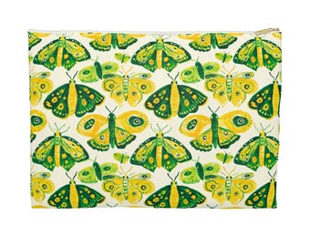 Schmetterling Motte Zubehör Beutel: Lebendige Blumen Make-up Tasche, Reiseveranstalter