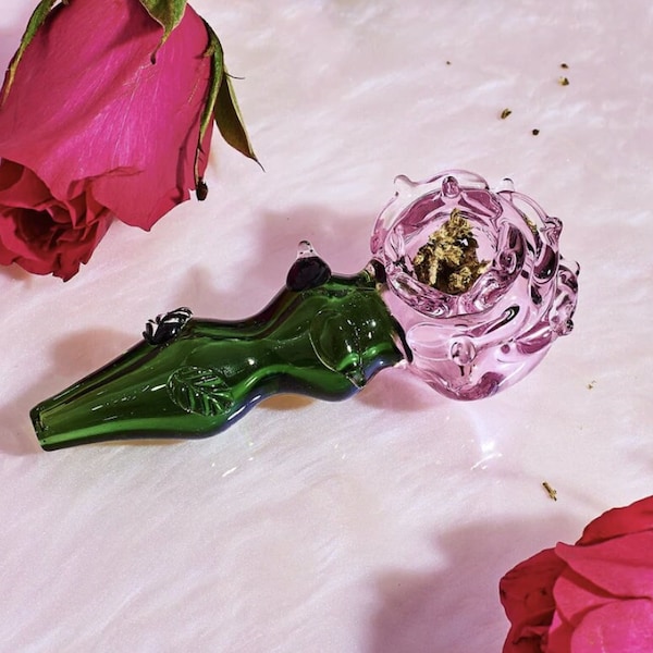 Girly Glass Pipes Etsy