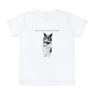 Mofusand x Kuromi Sanrio questa sono io se ti interessa anche T-shirt unisex