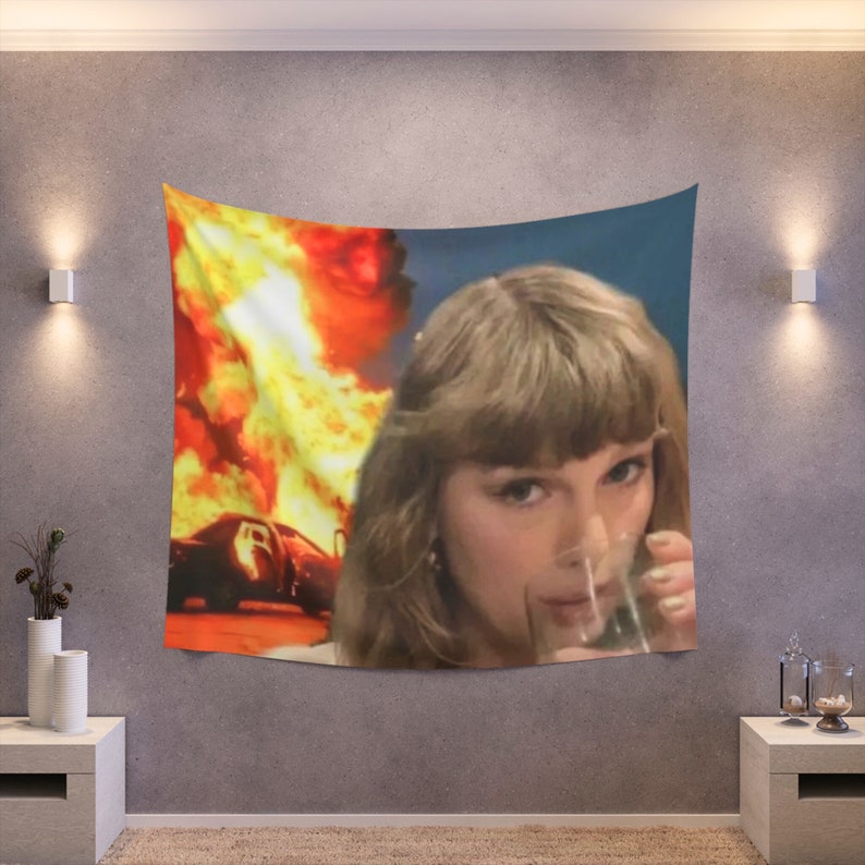 テイラースウィフト CANVAS TAPESTRY Taylor Swift Tapestry 2023 Eras Tour Authentic Official