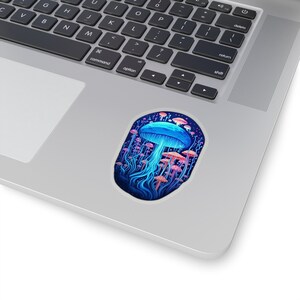 Bioluminescence des méduses Sticker