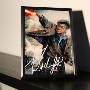 DANIEL RADCLIFFE signed autograph reprint with frame