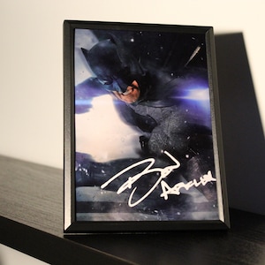 BEN AFFLECK signed autograph reprint with frame