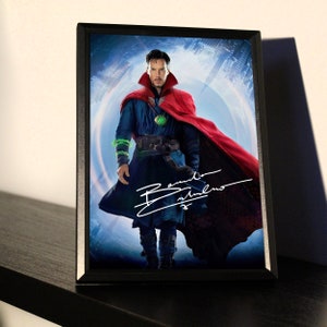 BENEDICT CUMBERBATCH signed autograph reprint with frame