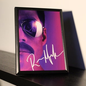 RAMI MALEK signed autograph reprint with frame