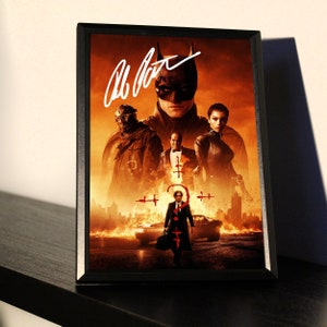 ROBERT PATTINSON signed autograph reprint with frame