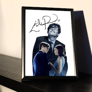 EDDIE REDMAYNE signed autograph reprint with frame
