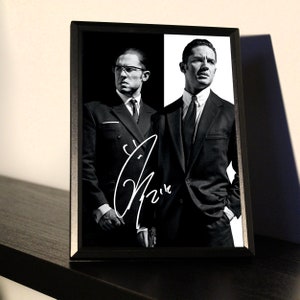 TOM HARDY signed autograph reprint with frame