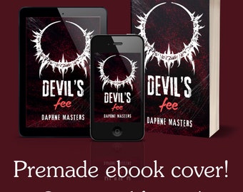 IL TUO titolo e nome dell'autore su una copertina Kindle predefinita per il tuo libro horror!
