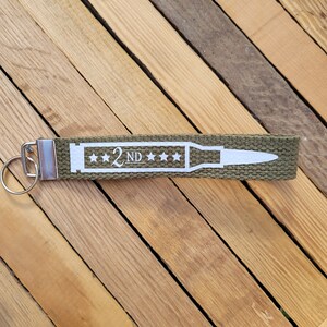 2nd Amendment Keychain